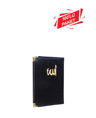 F066D (100lü Paket) Çanta Boy Kadife Kaplamalı Yasin-i Şerif